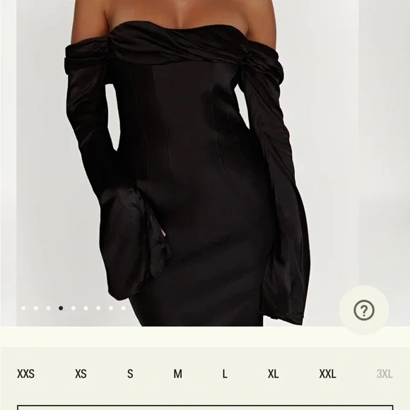 Meshki Black Long Sleeve Dress - Picture 2 of 9